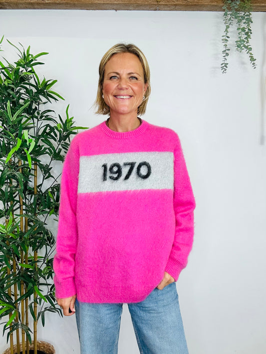 1970 Mohair Jumper - Size L