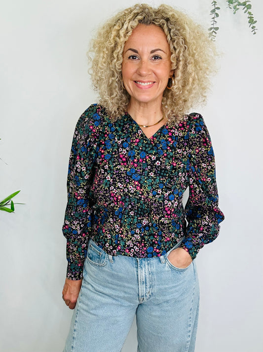 Floral Blouse - Size 34