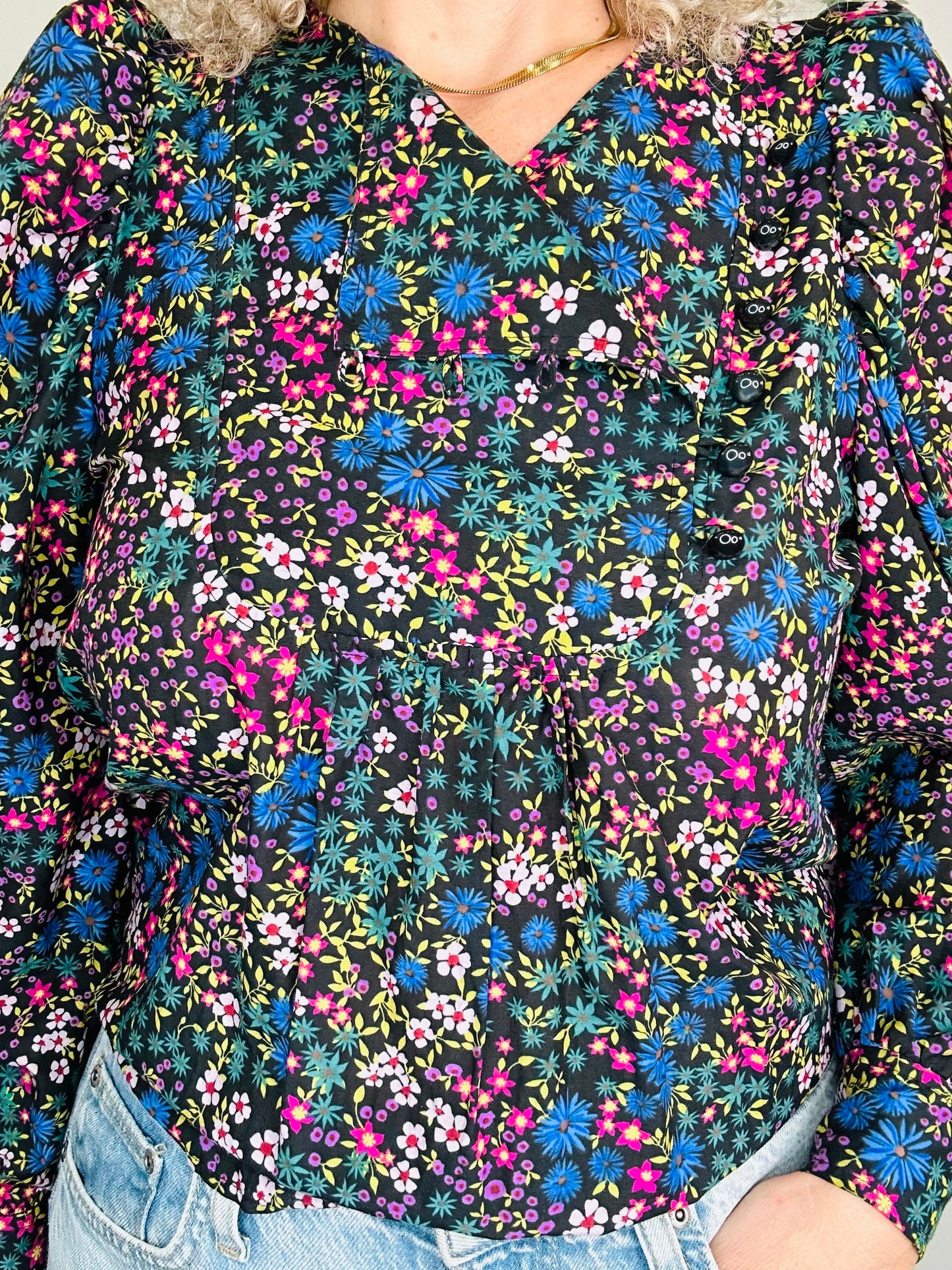 Floral Blouse - Size 34