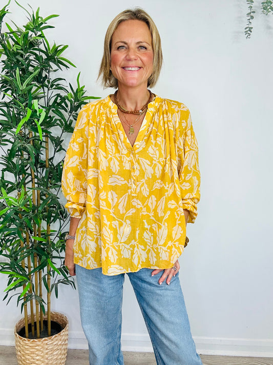 Floral Blouse - Size 38