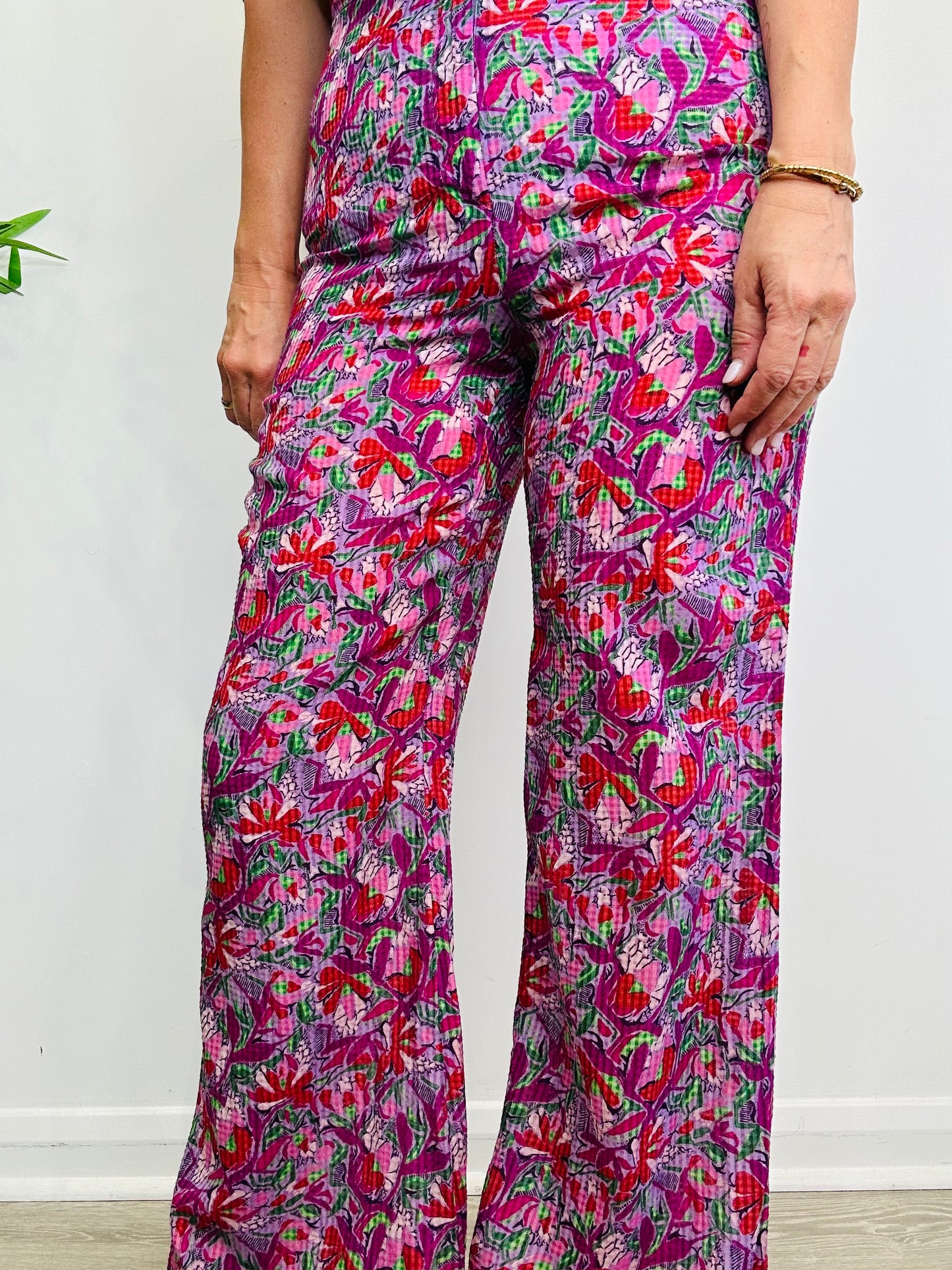 Patterned Top & Trouser Set - Size 3