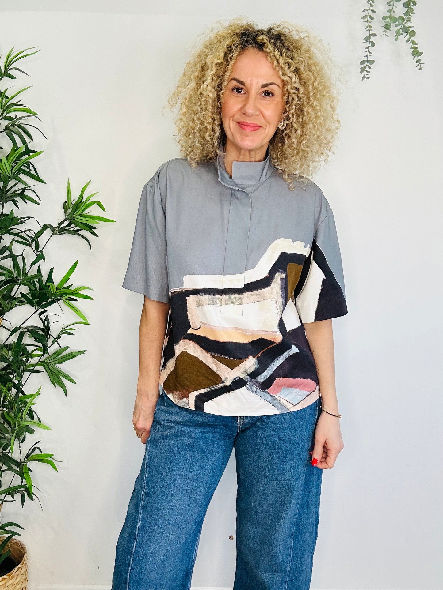 Patterned Top - Size 34