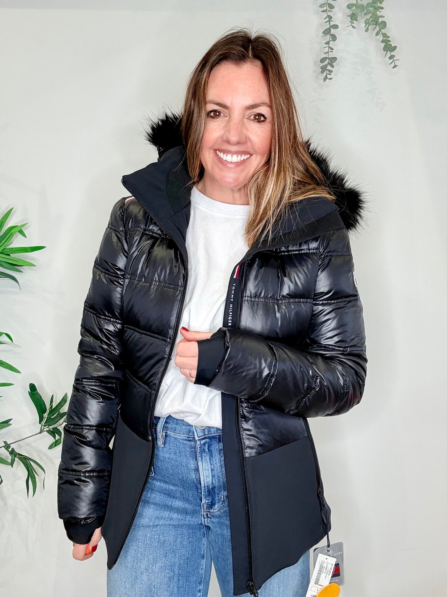 Down Puffer Jacket - Size L