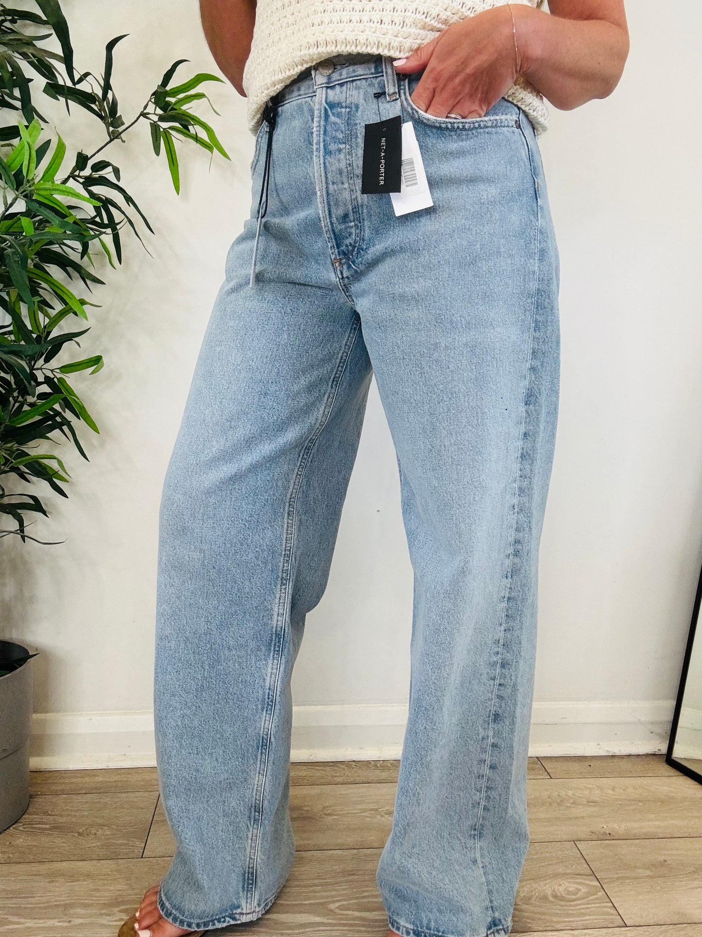 Low Slung Baggy Jeans - Size 26