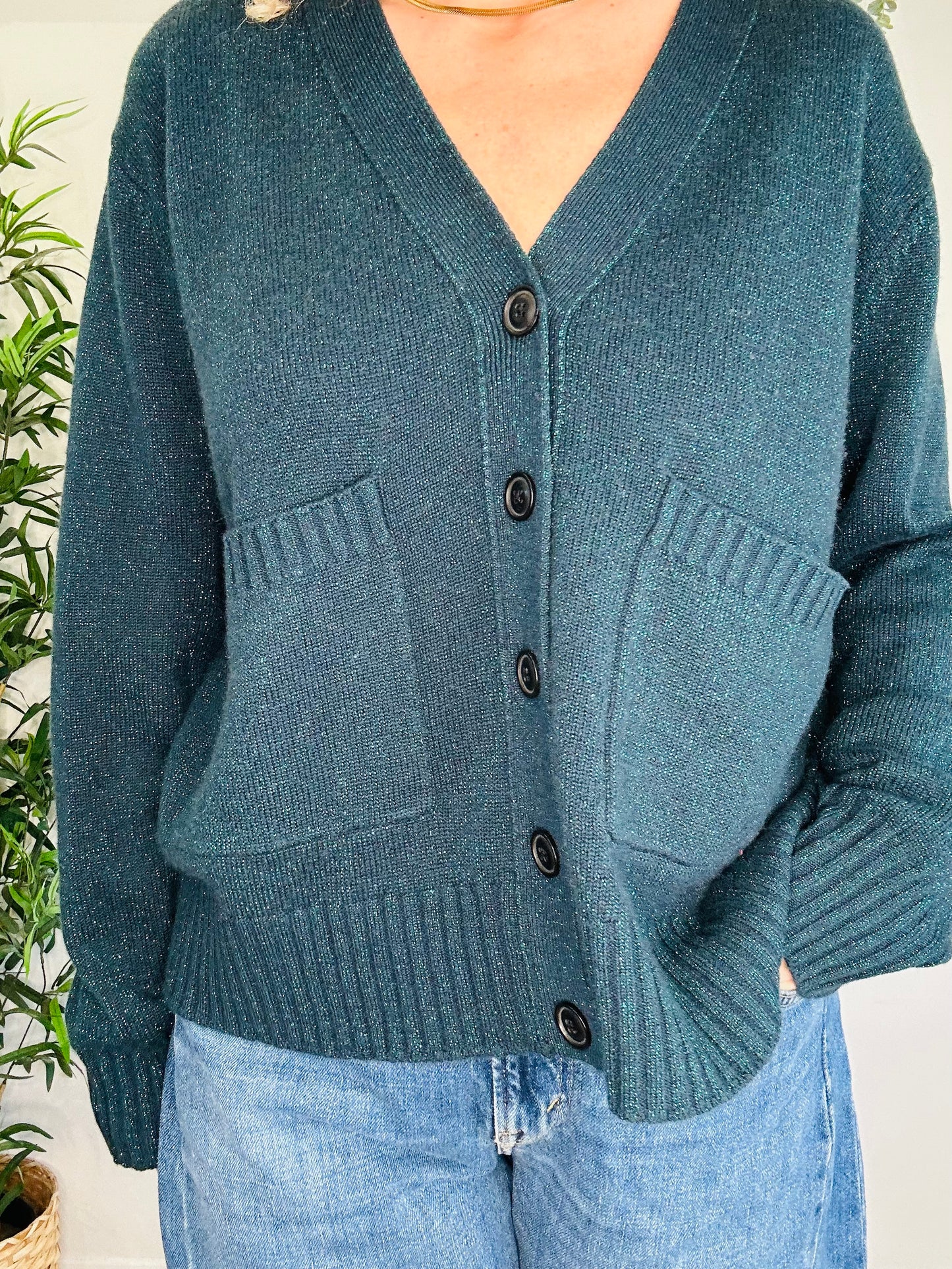 Sparkly Cardigan - Size L