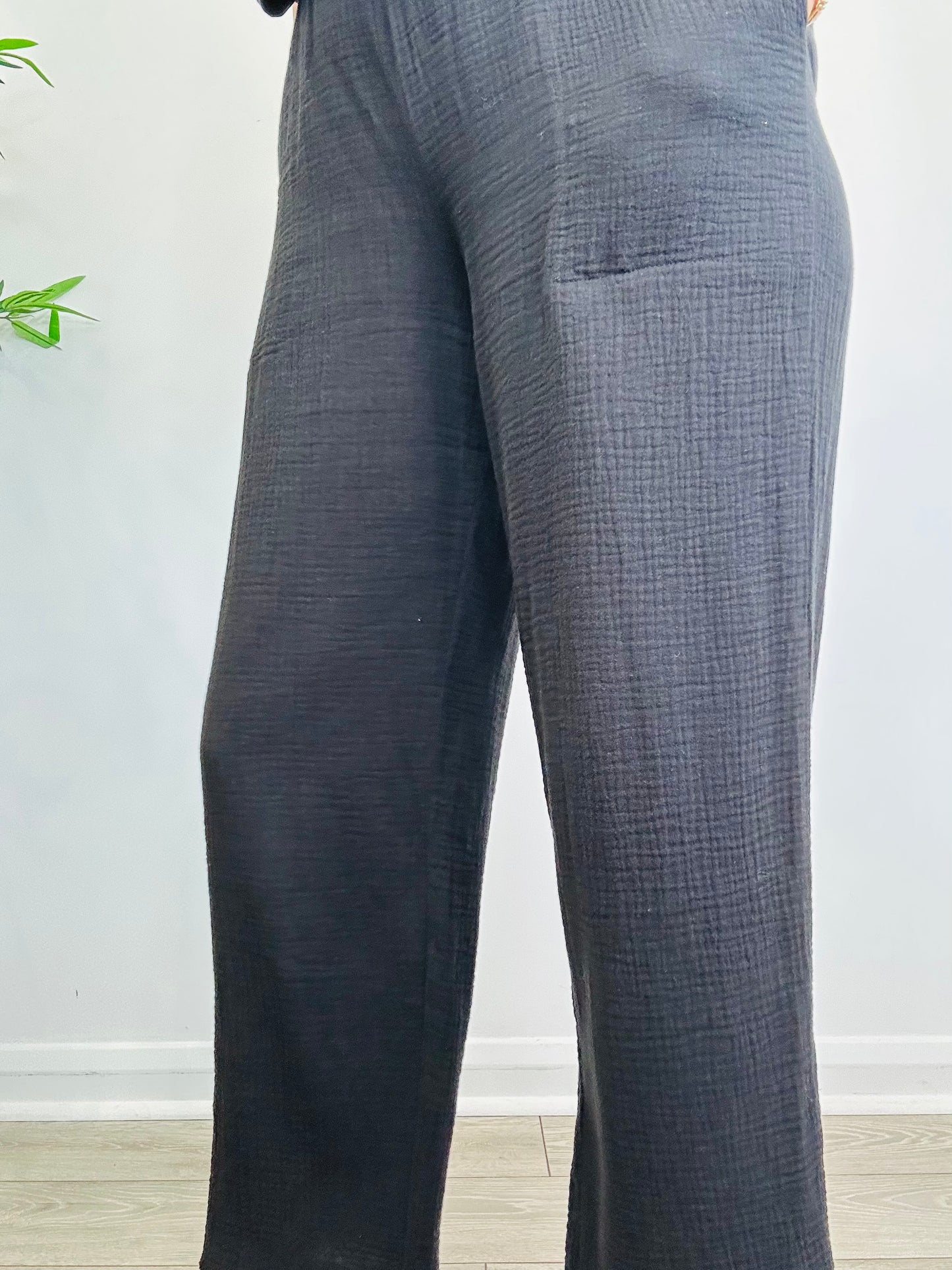 Cheesecloth Trousers - Size M