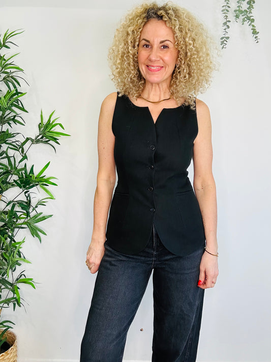 Linen Waistcoat - Size 34