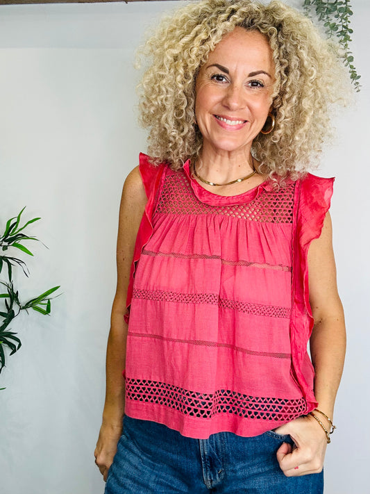 Sleeveless Top - Size 34