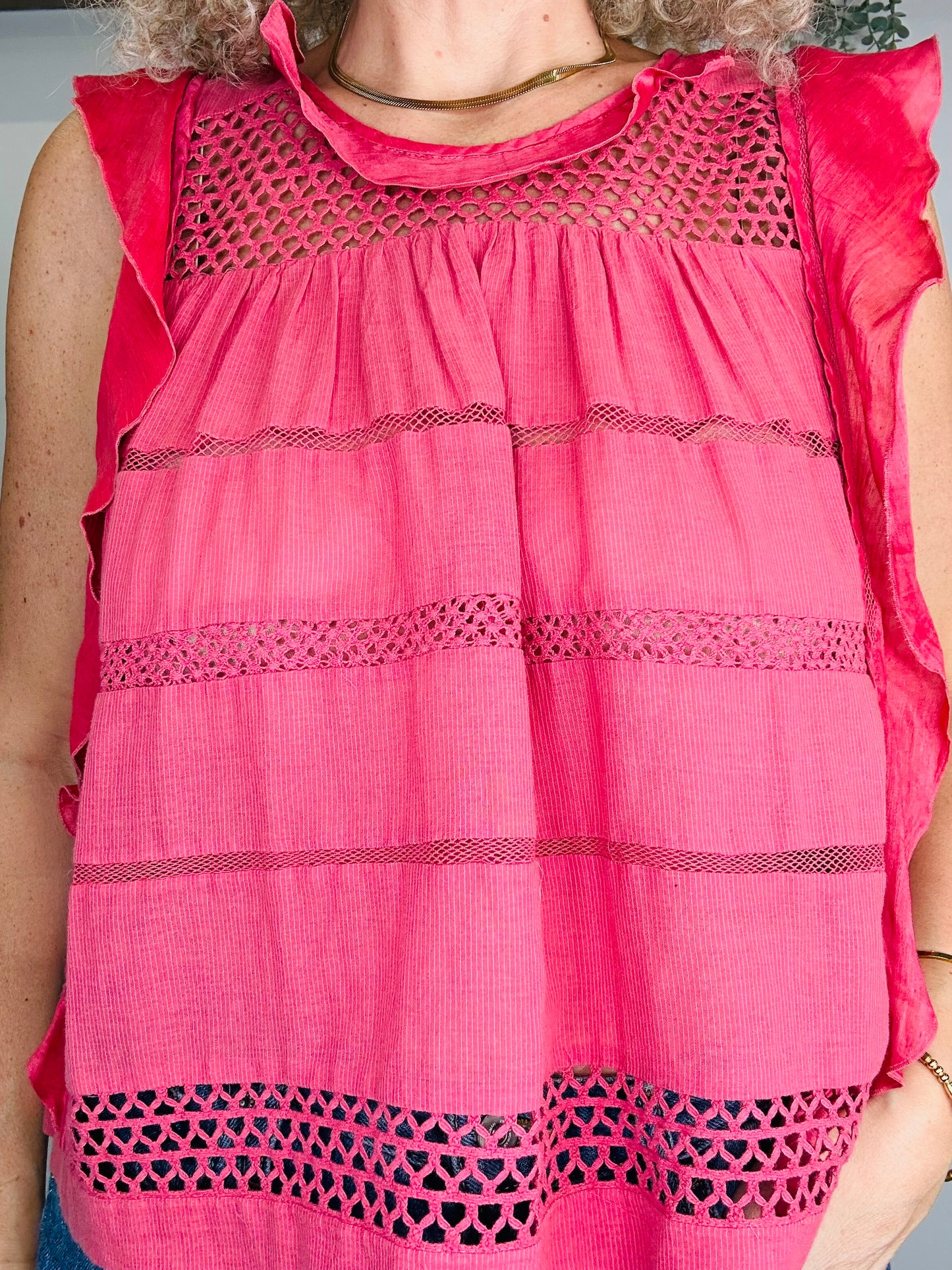 Sleeveless Top - Size 34