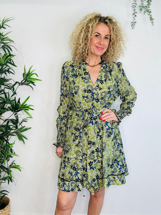 Short Floral Dress - Size 16