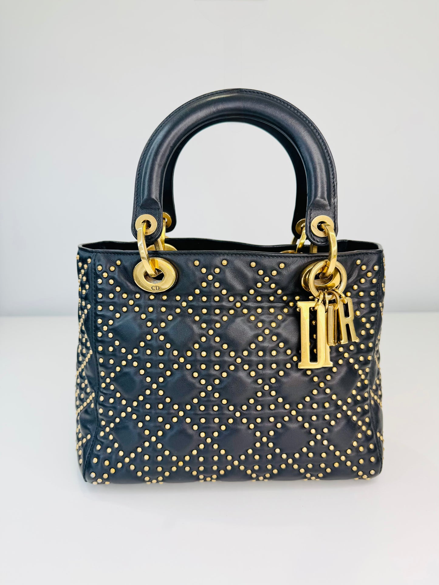 Medium Studded Lady Dior Bag