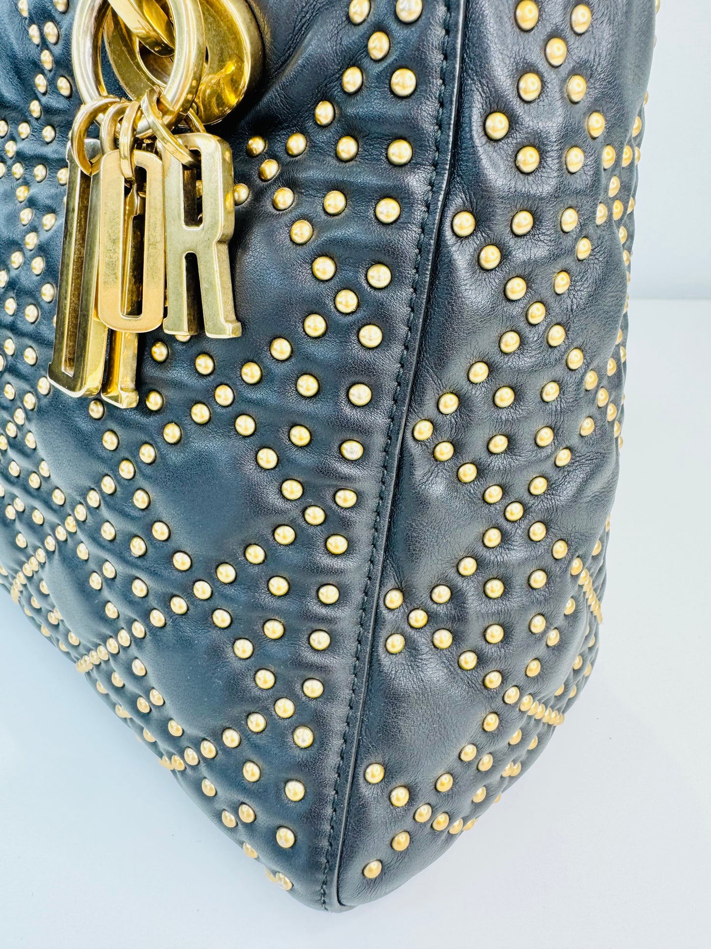 Medium Studded Lady Dior Bag