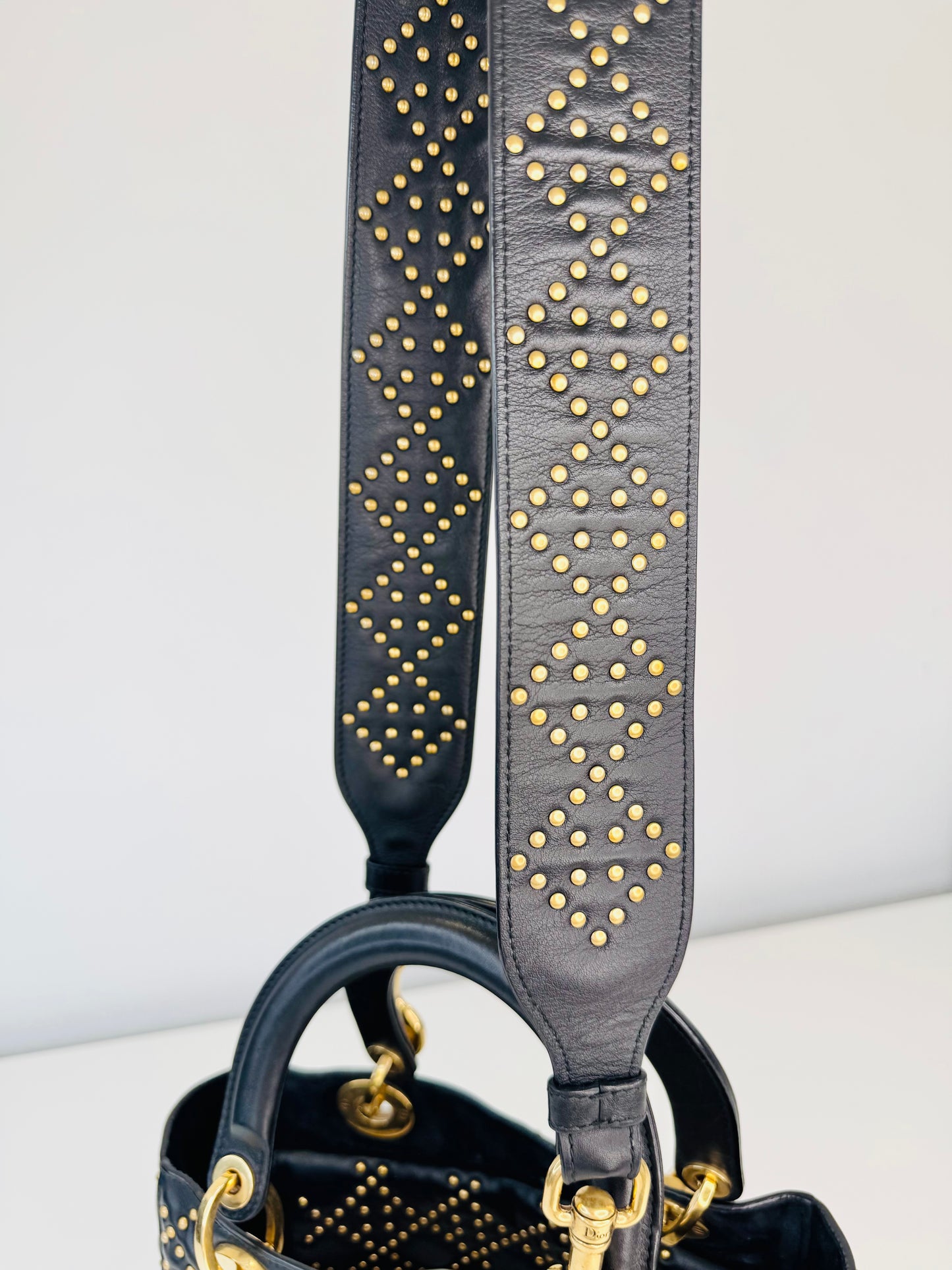 Medium Studded Lady Dior Bag