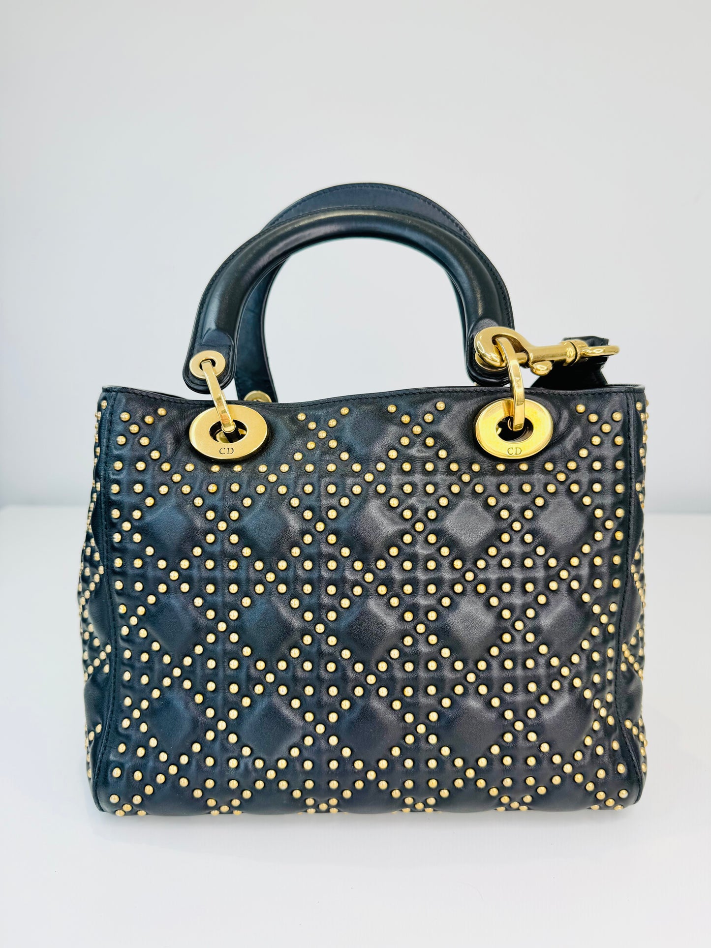 Medium Studded Lady Dior Bag