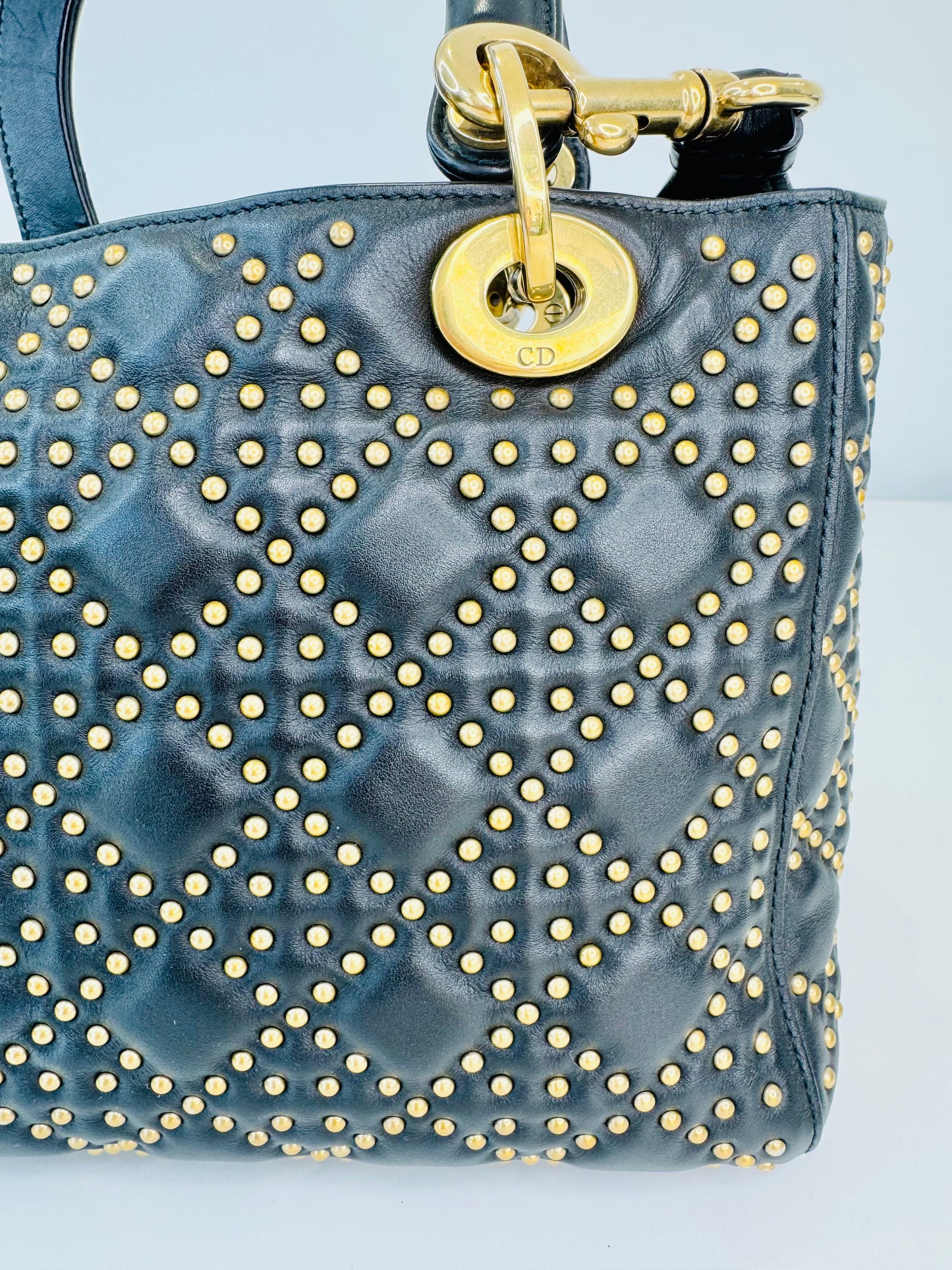 Medium Studded Lady Dior Bag
