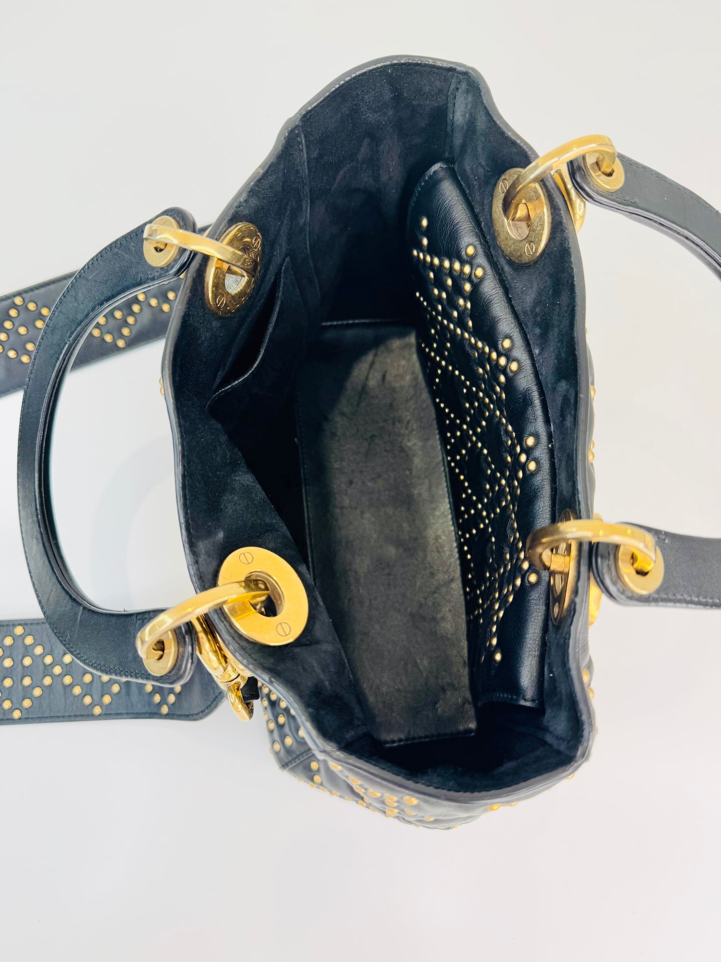 Medium Studded Lady Dior Bag