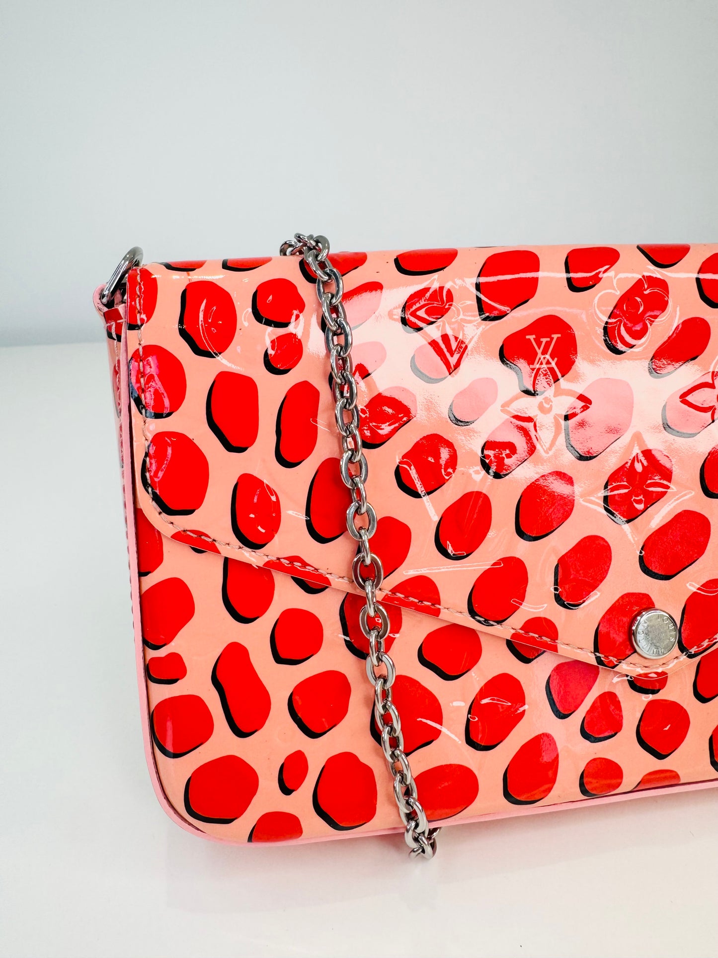 Patent Leather Felicie Pochette