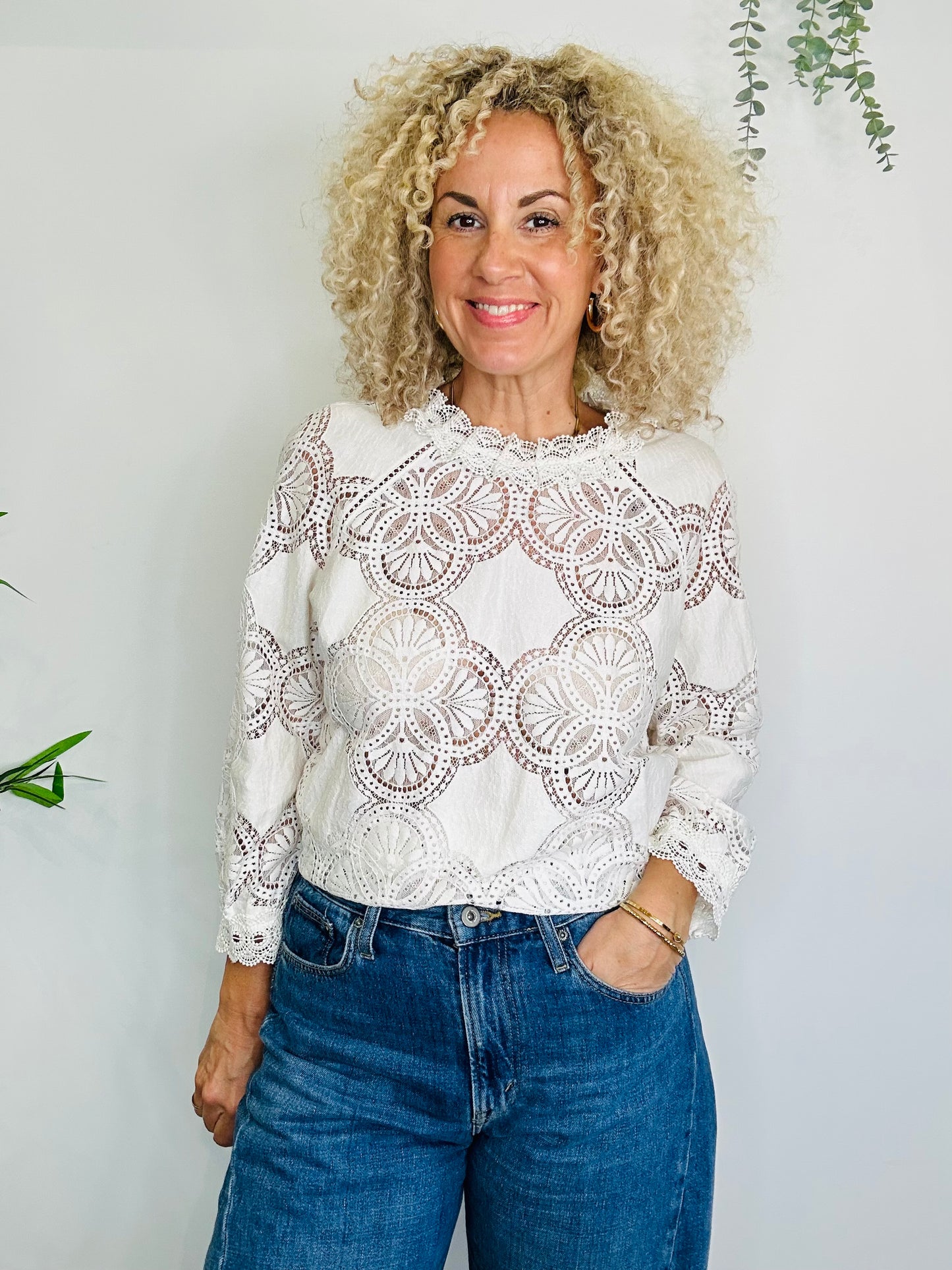 Lace Blouse - Size 44