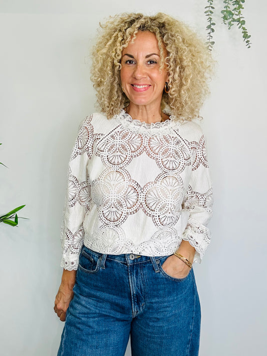 Lace Blouse - Size 44