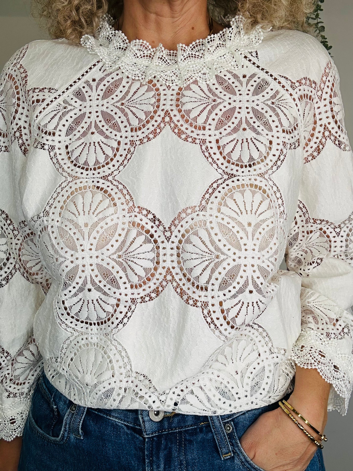 Lace Blouse - Size 44