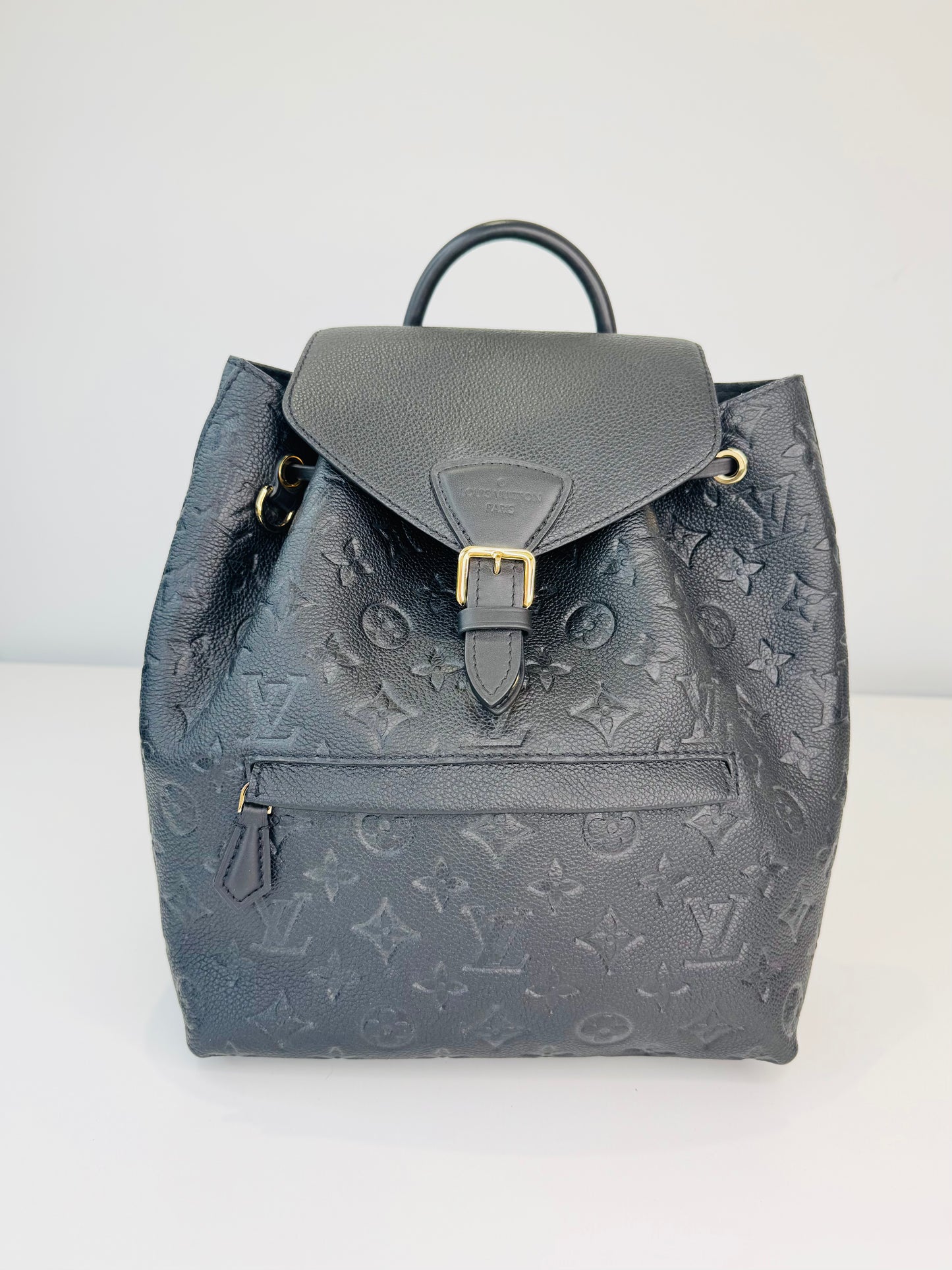 Montsouris Empreinte Leather Backpack PM
