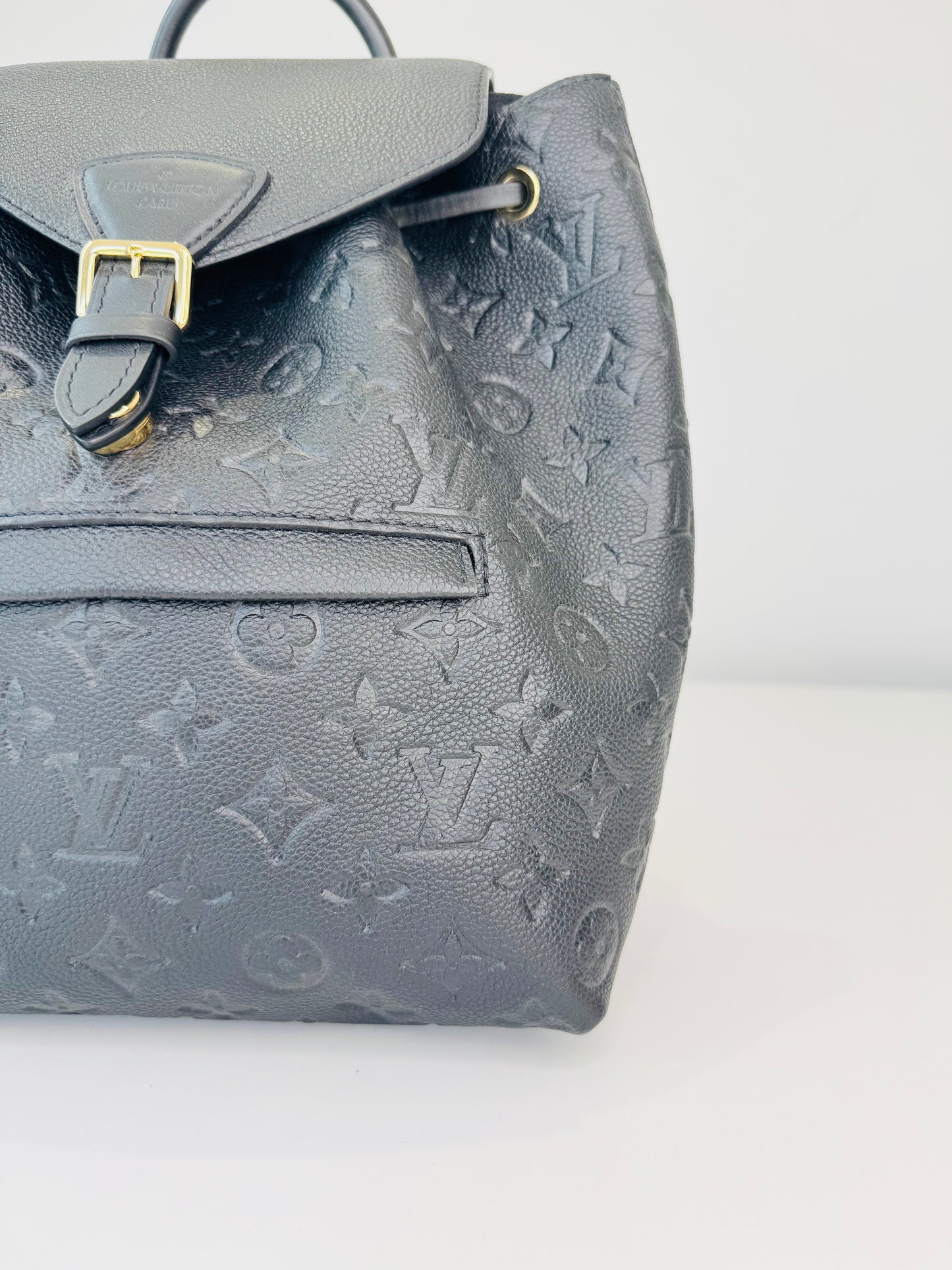 Montsouris Empreinte Leather Backpack PM