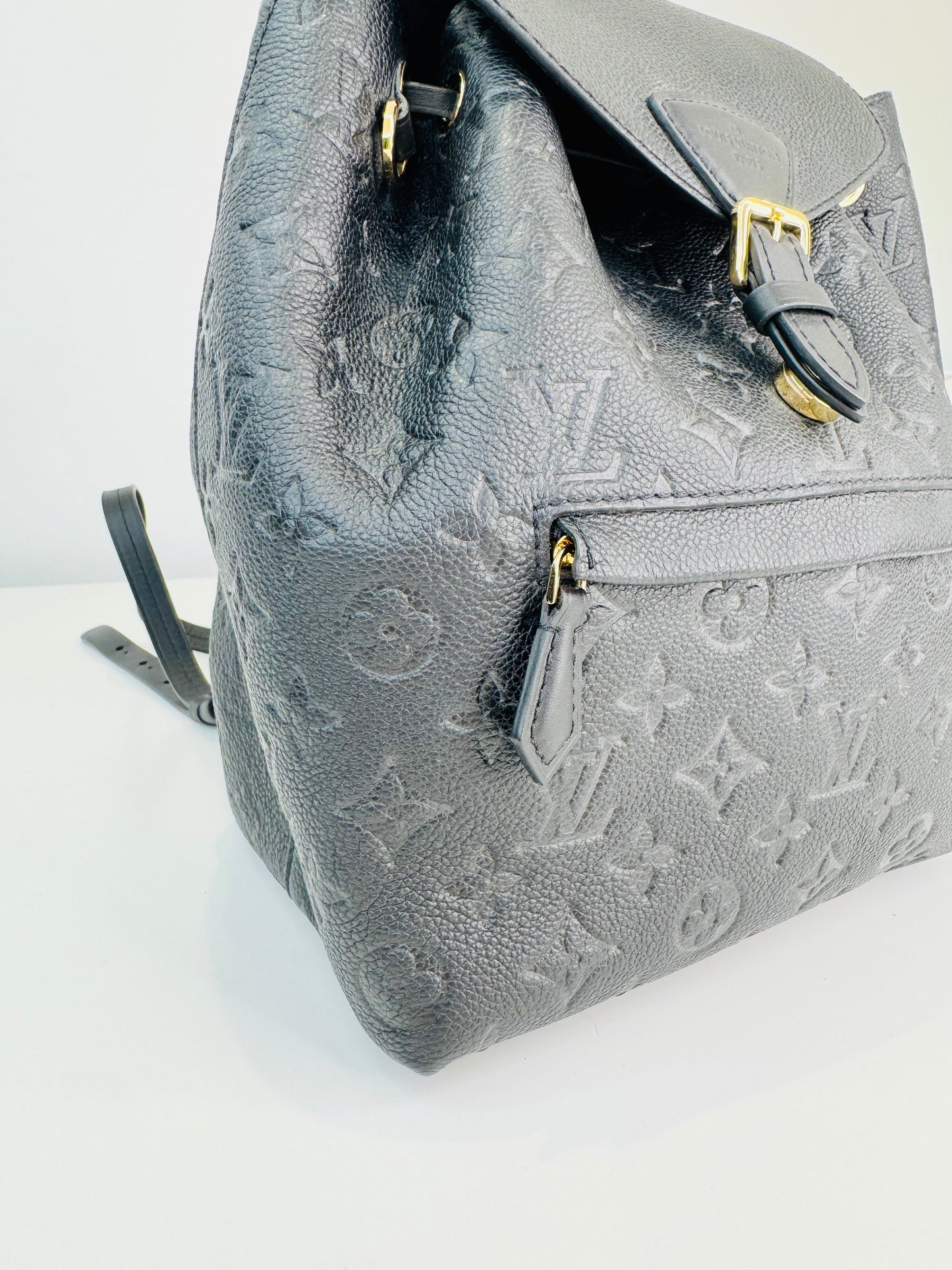 Montsouris Empreinte Leather Backpack PM