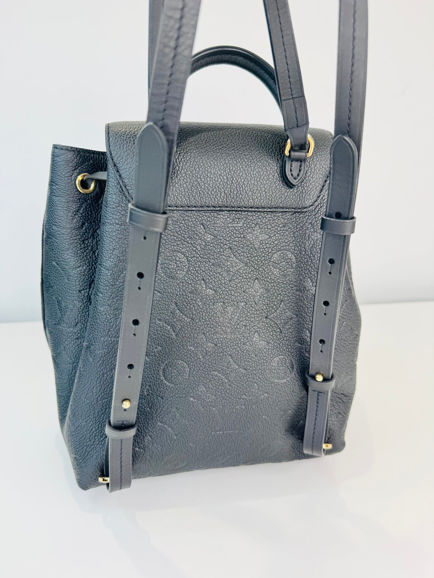 Montsouris Empreinte Leather Backpack PM