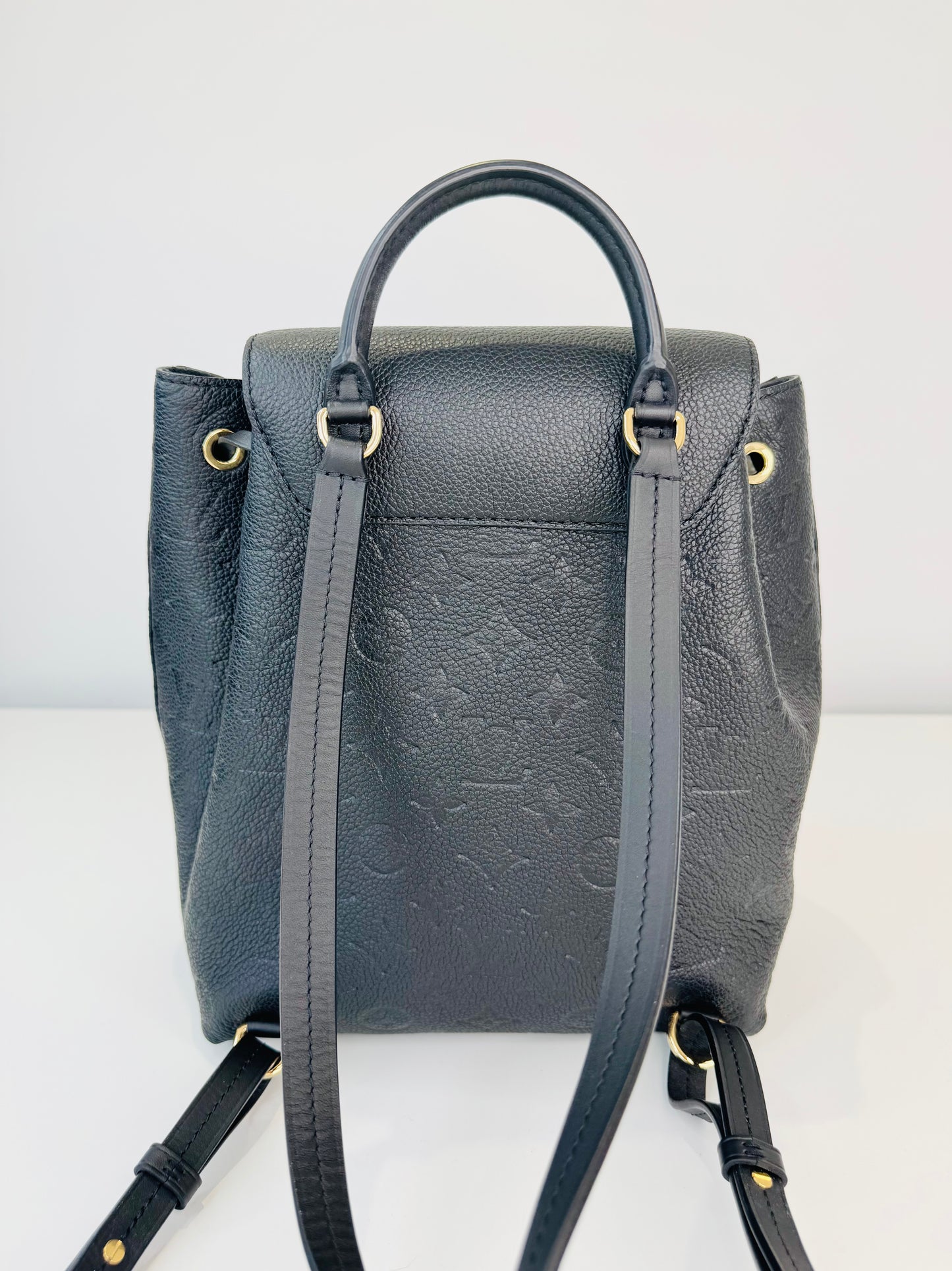 Montsouris Empreinte Leather Backpack PM