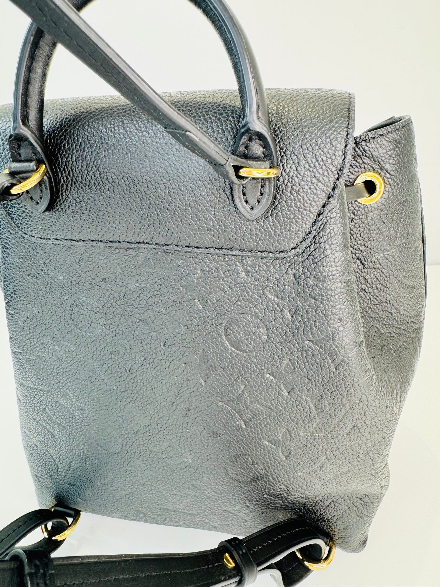 Montsouris Empreinte Leather Backpack PM