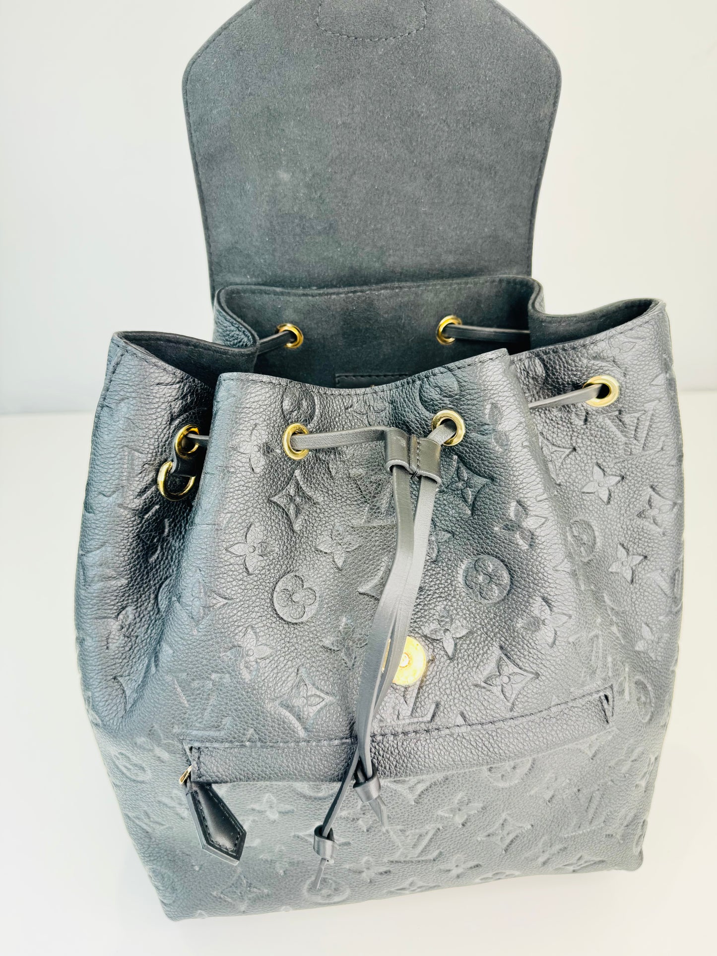 Montsouris Empreinte Leather Backpack PM