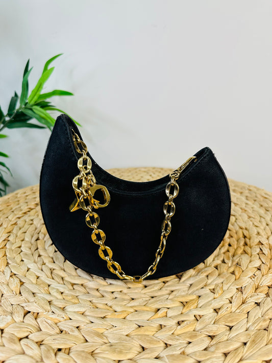 Suede Shoulder Bag
