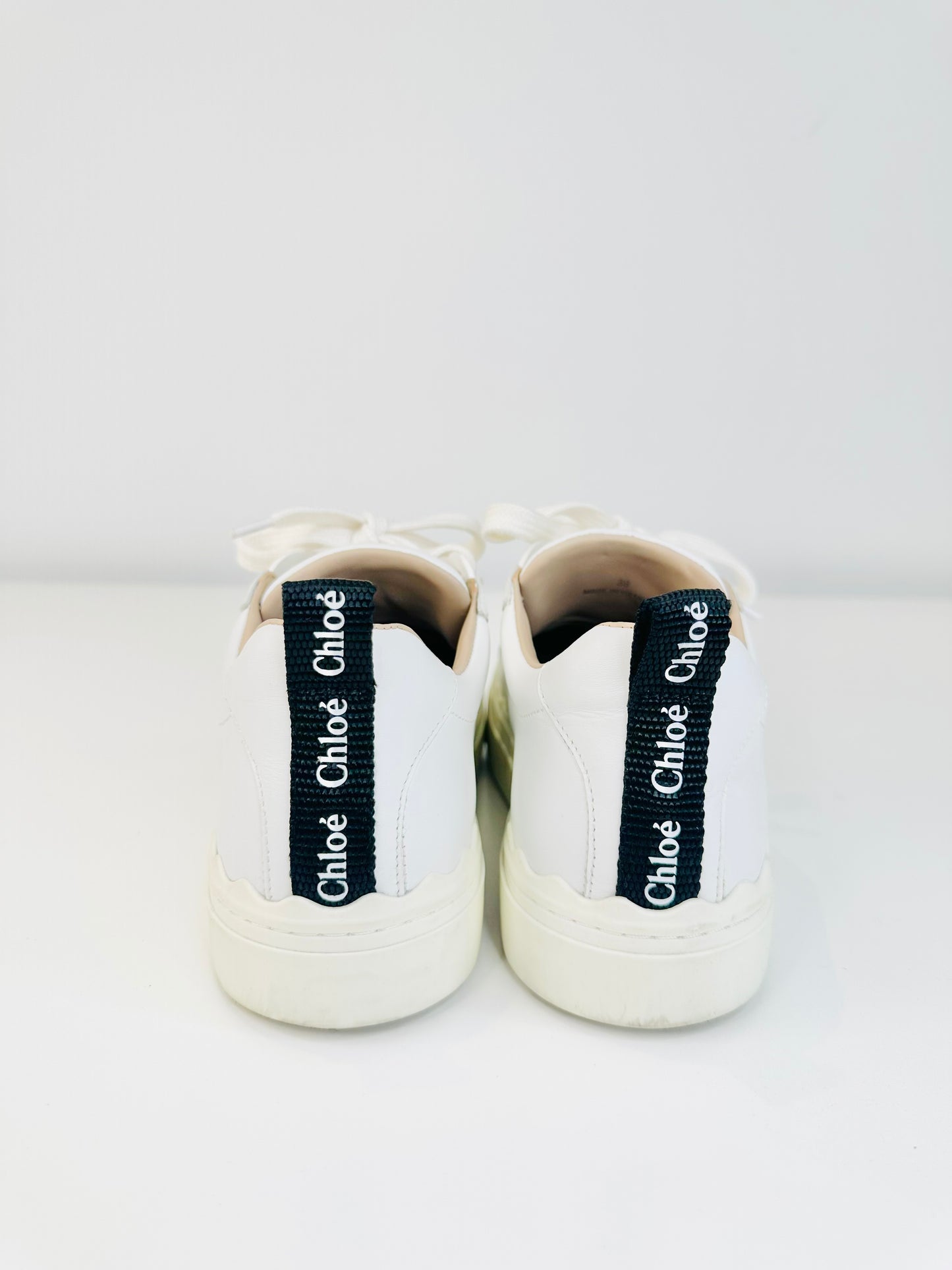 Lauren Leather Trainers - Size 39