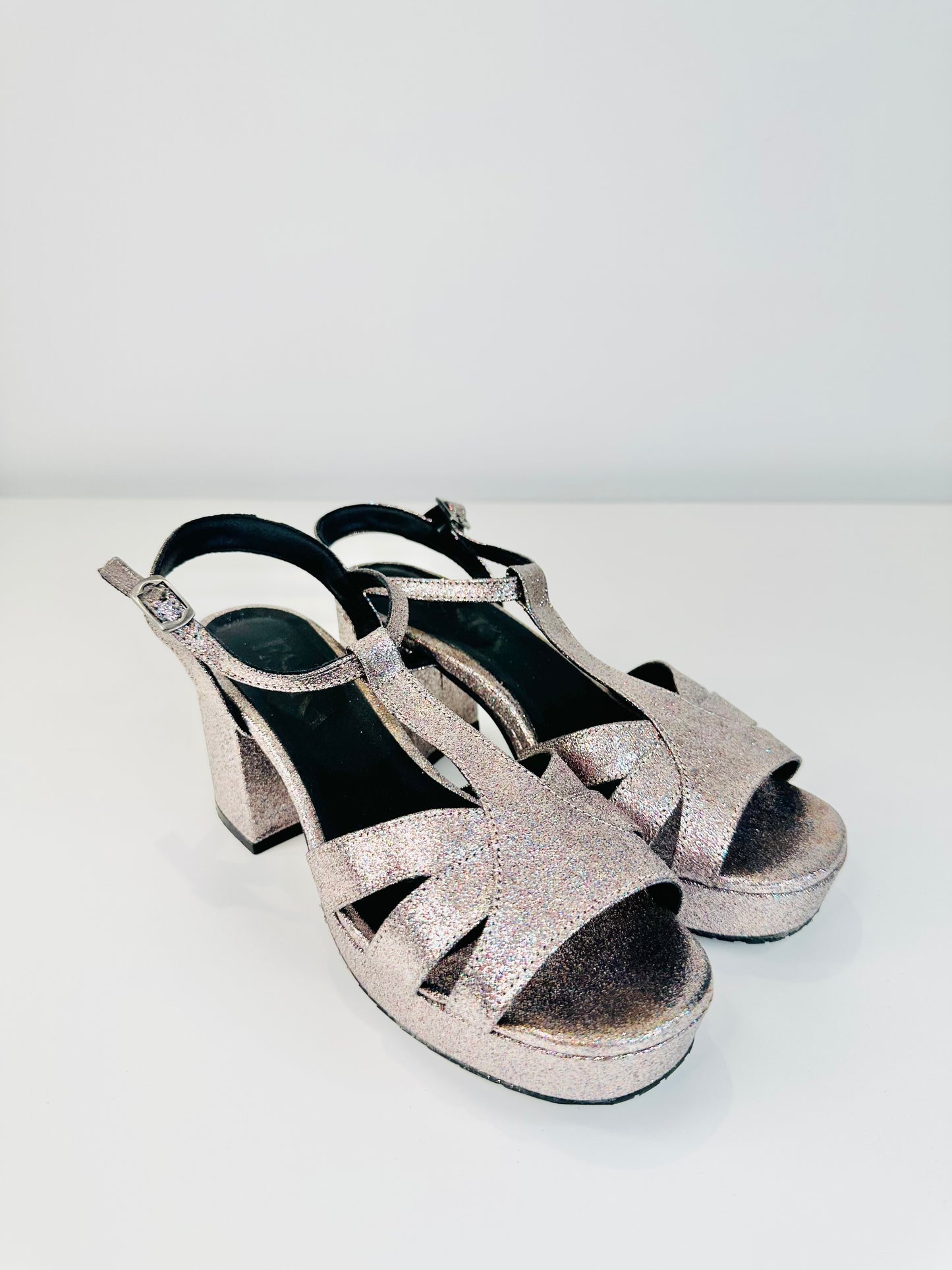 Glitter Charlie Heels - Size 37