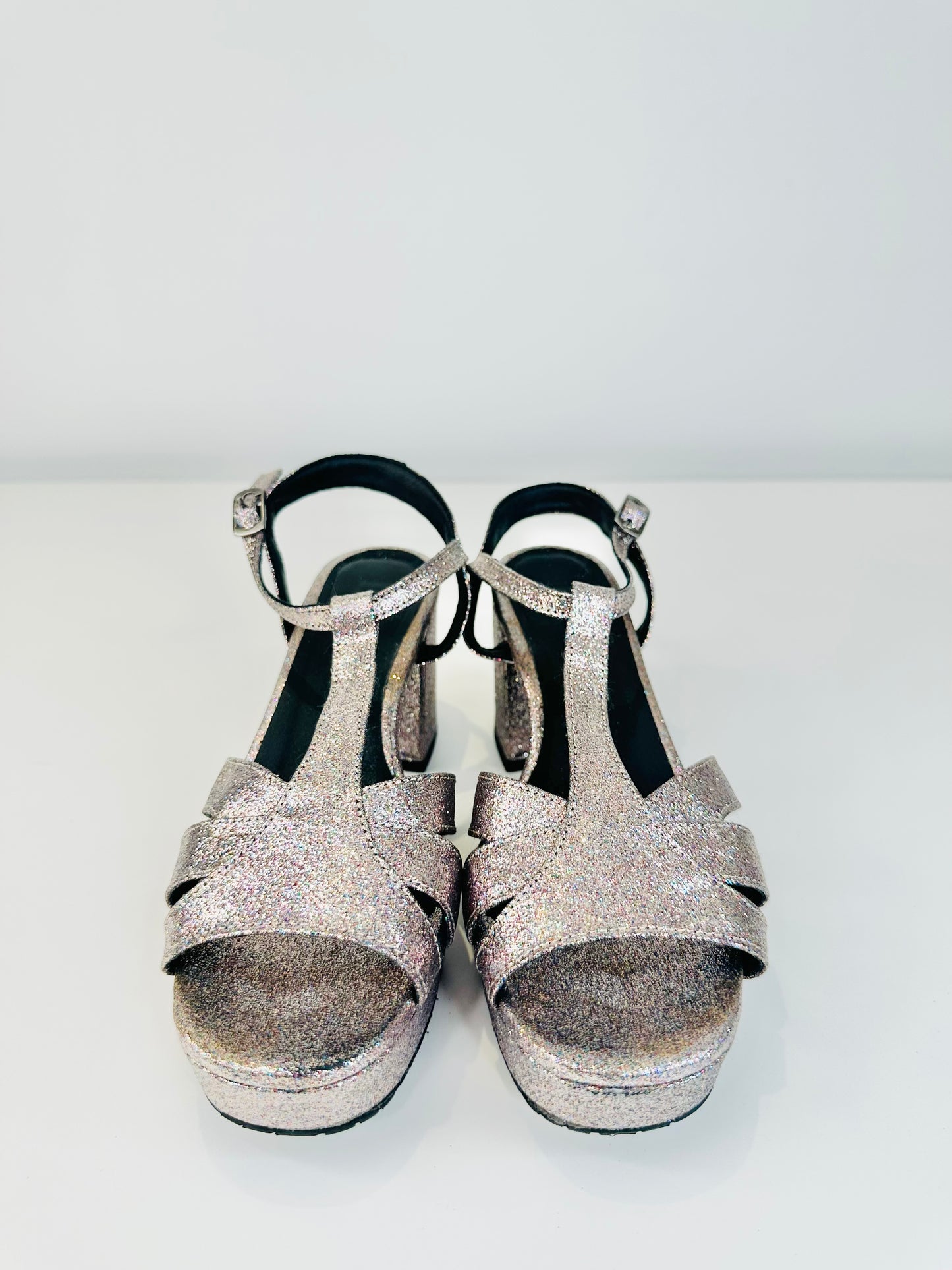 Glitter Charlie Heels - Size 37