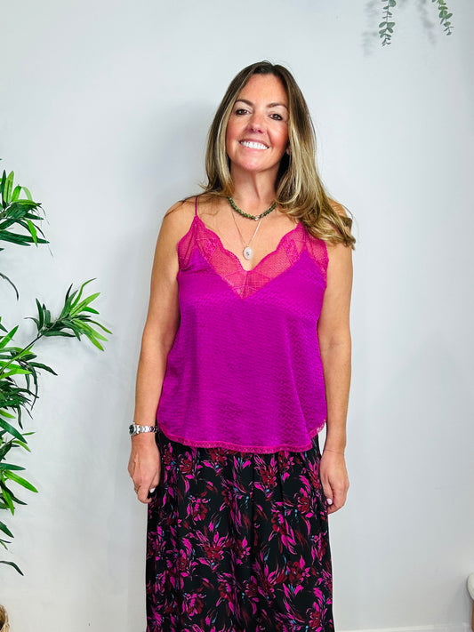 Silk Cami - Size S