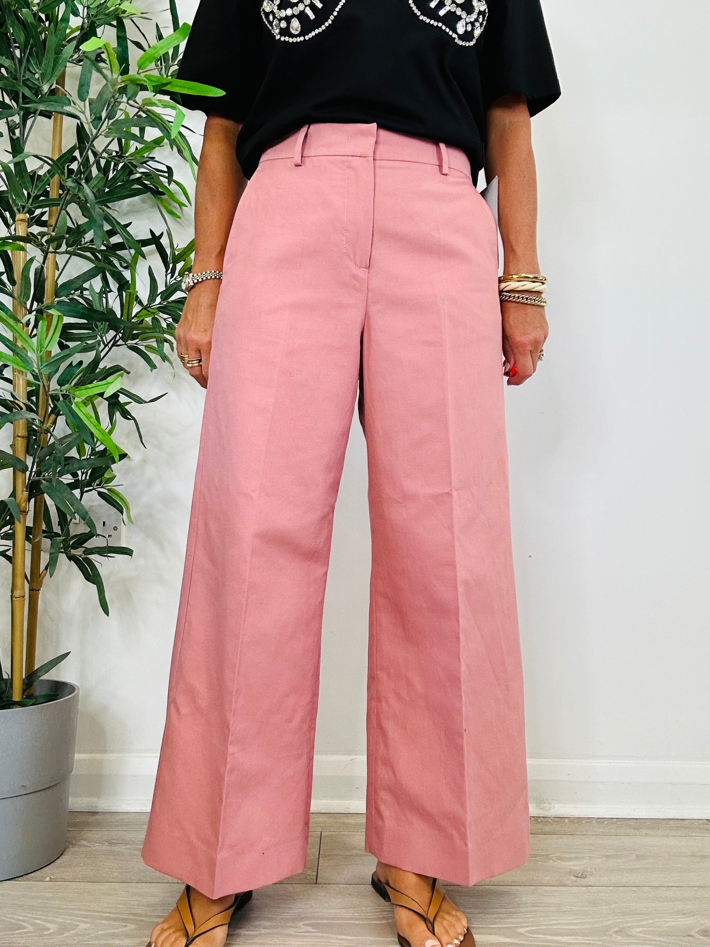 Cropped Trousers - Size 10