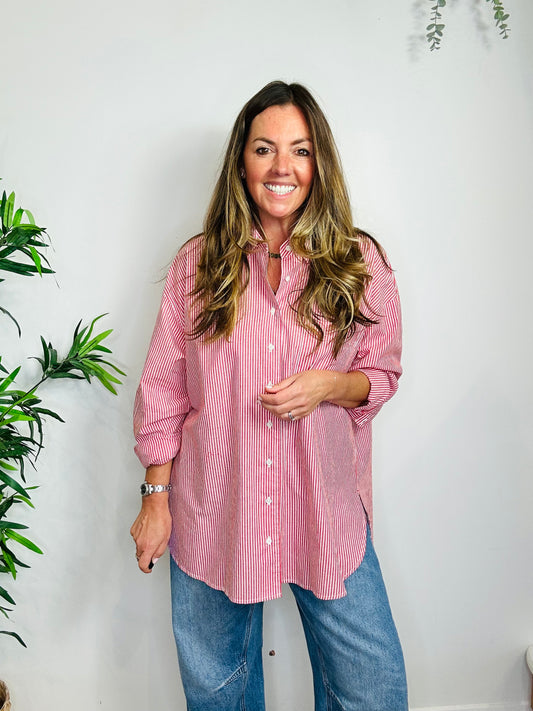 Striped Sydney Shirt - Size S