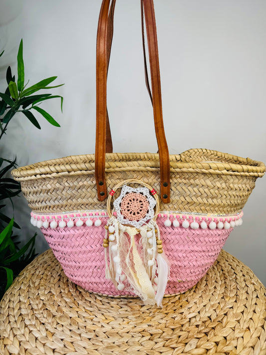 Dreamcatcher Basket Bag