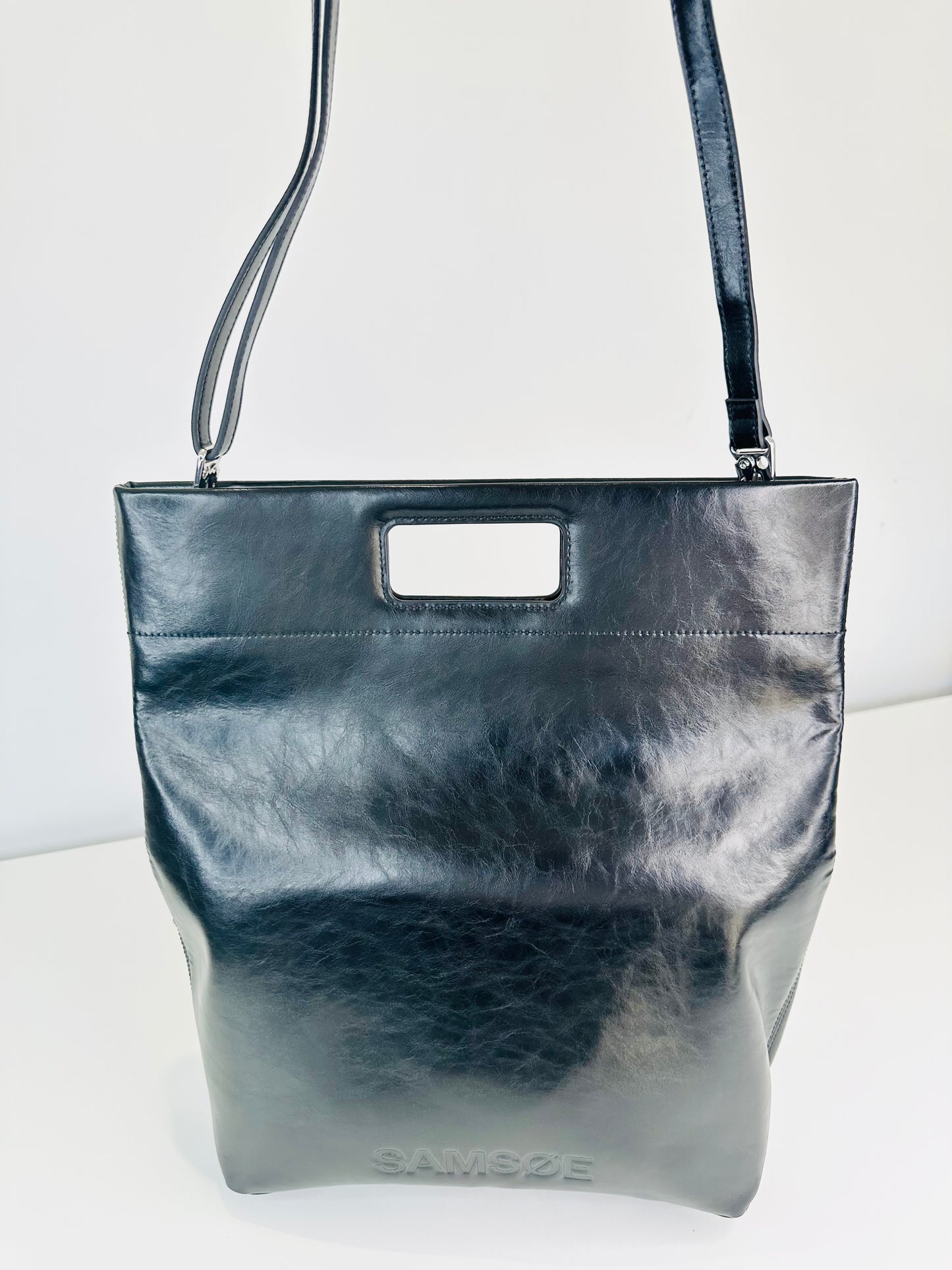 Sajennie Leather Tote