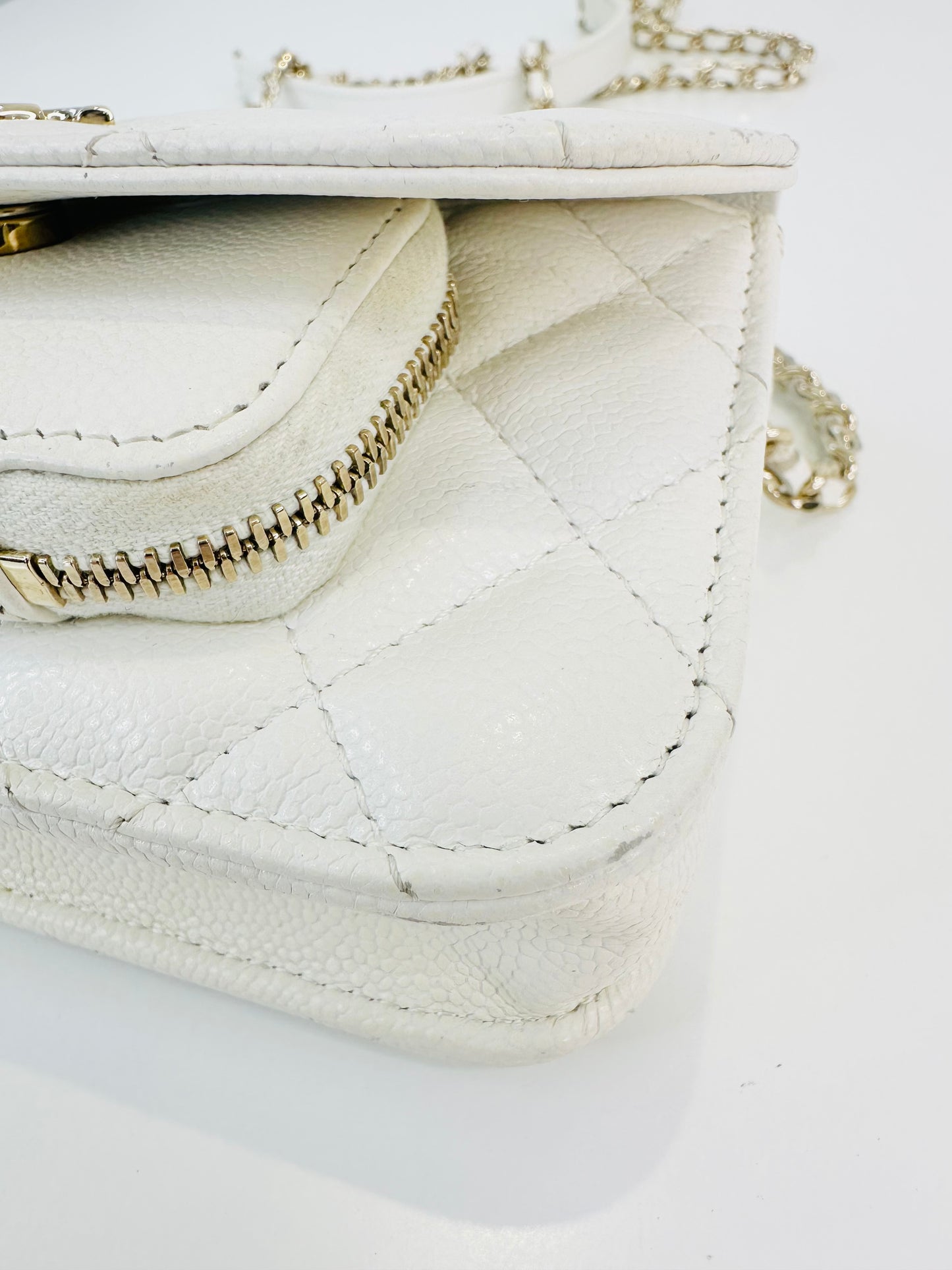 Caviar Quilted Mini Business Affinity Flap Bag