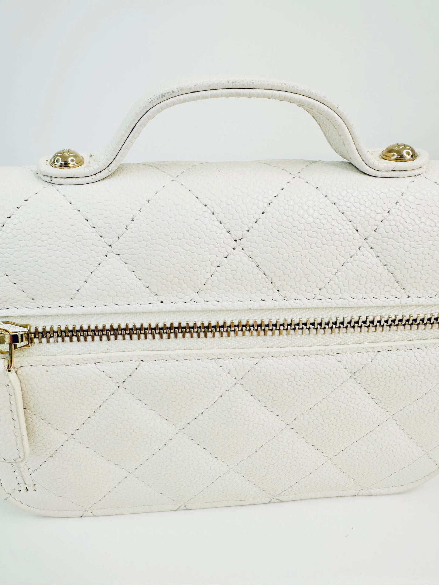 Caviar Quilted Mini Business Affinity Flap Bag