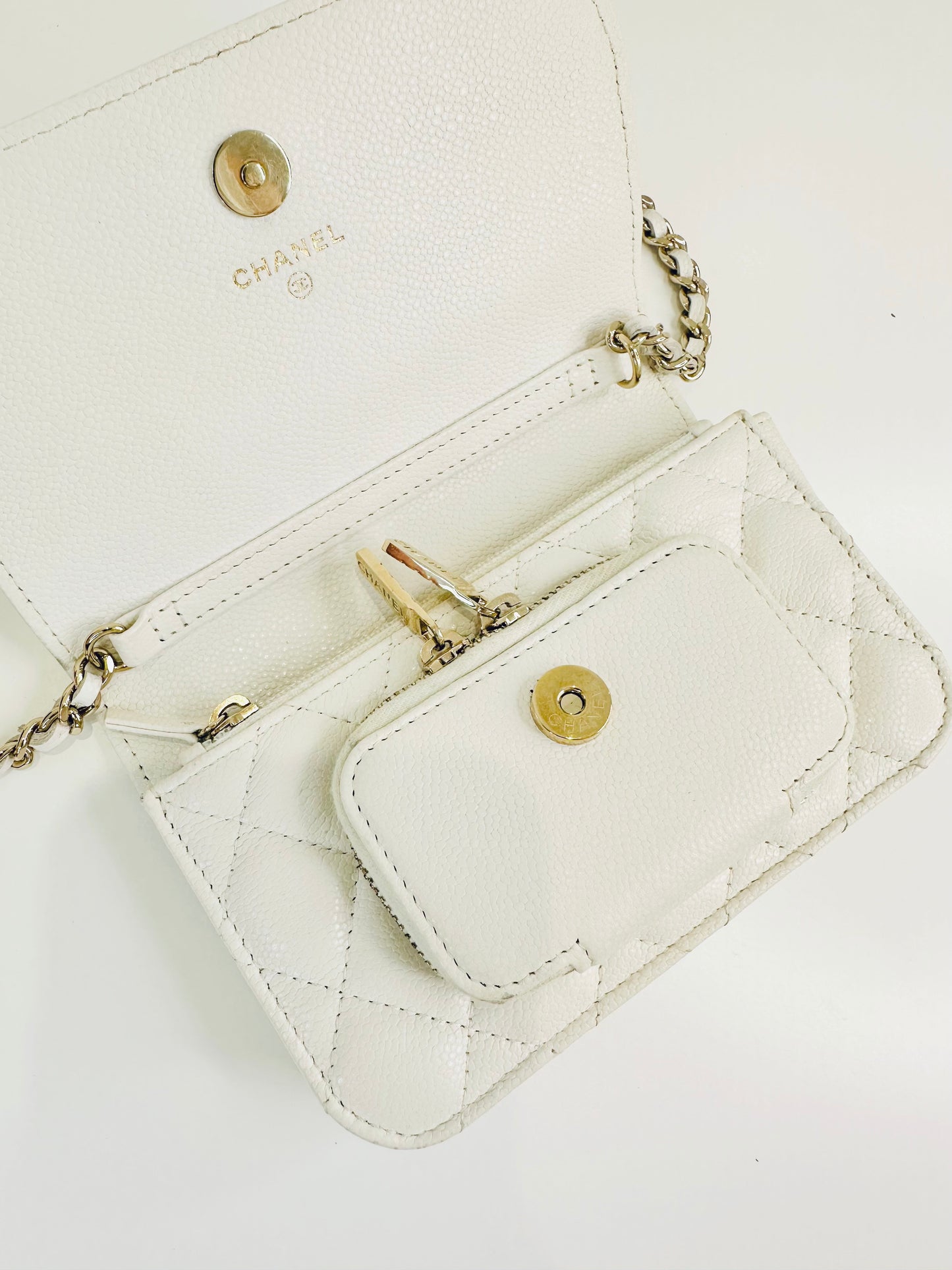 Caviar Quilted Mini Business Affinity Flap Bag