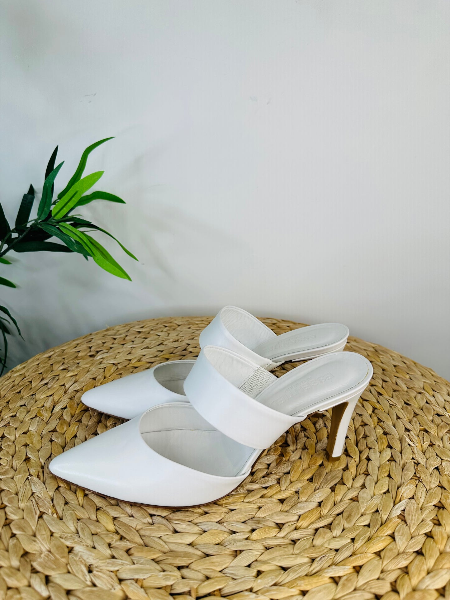 Zofie Leather Mules - Size 40