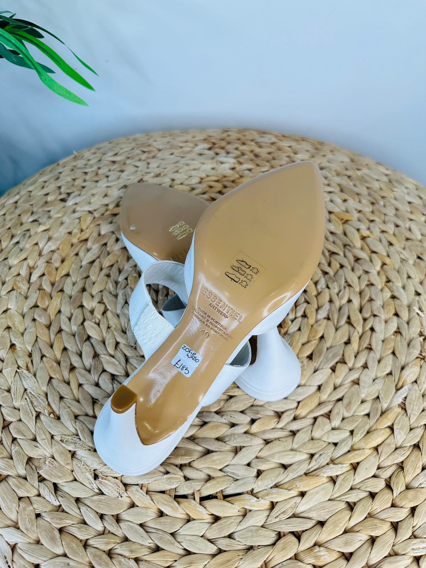 Zofie Leather Mules - Size 40