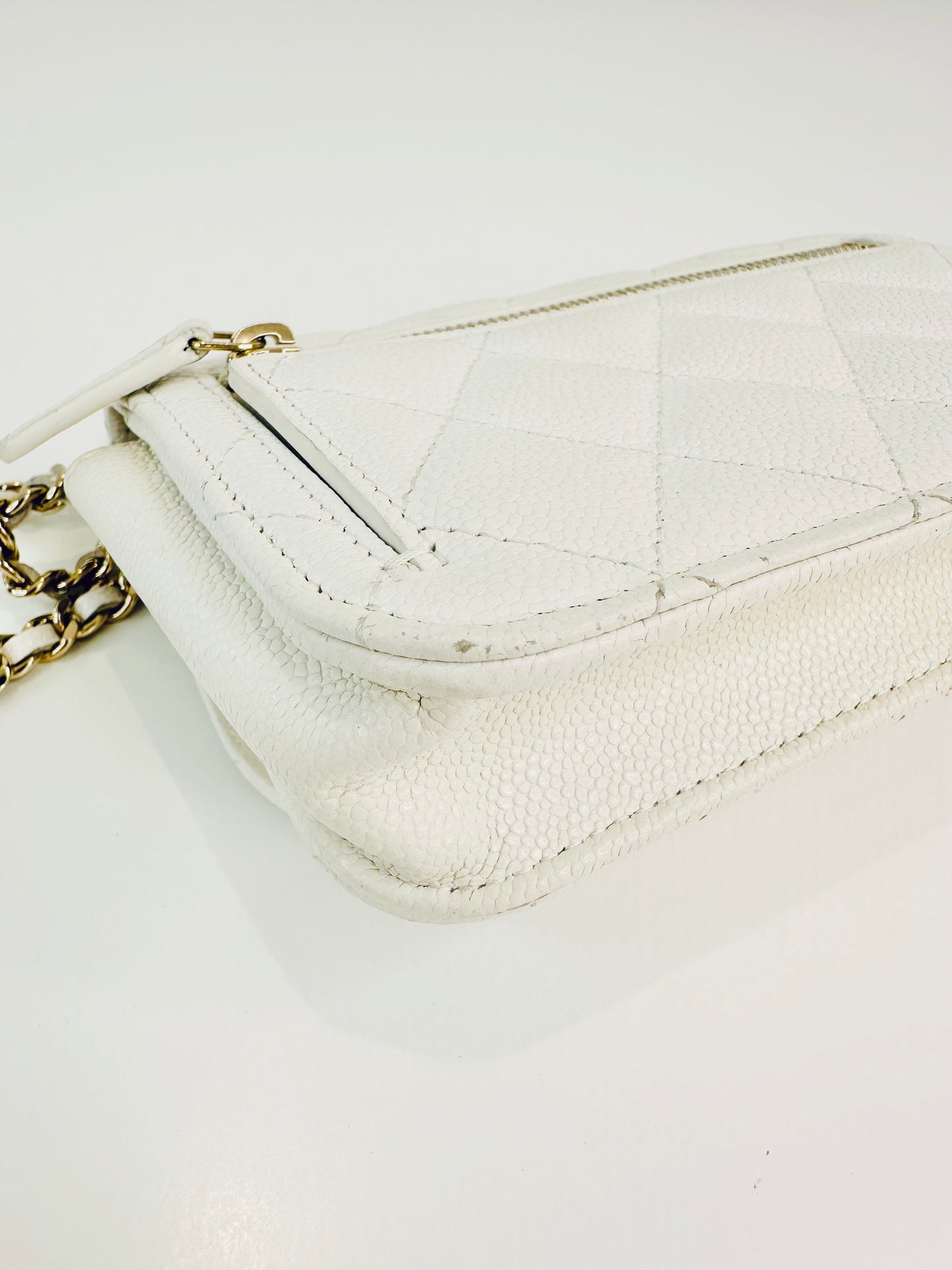 Caviar Quilted Mini Business Affinity Flap Bag