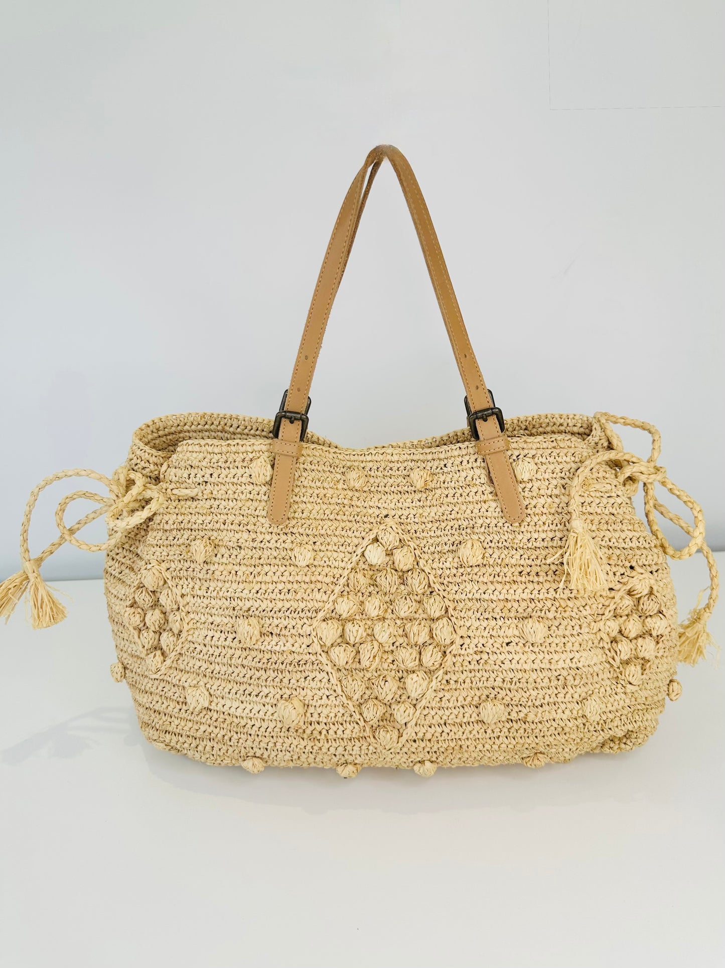 Raffia Basket Bag