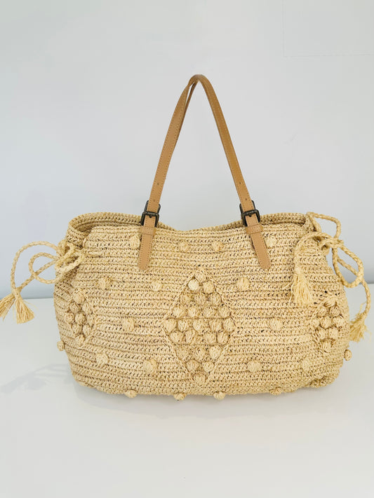 Raffia Basket Bag