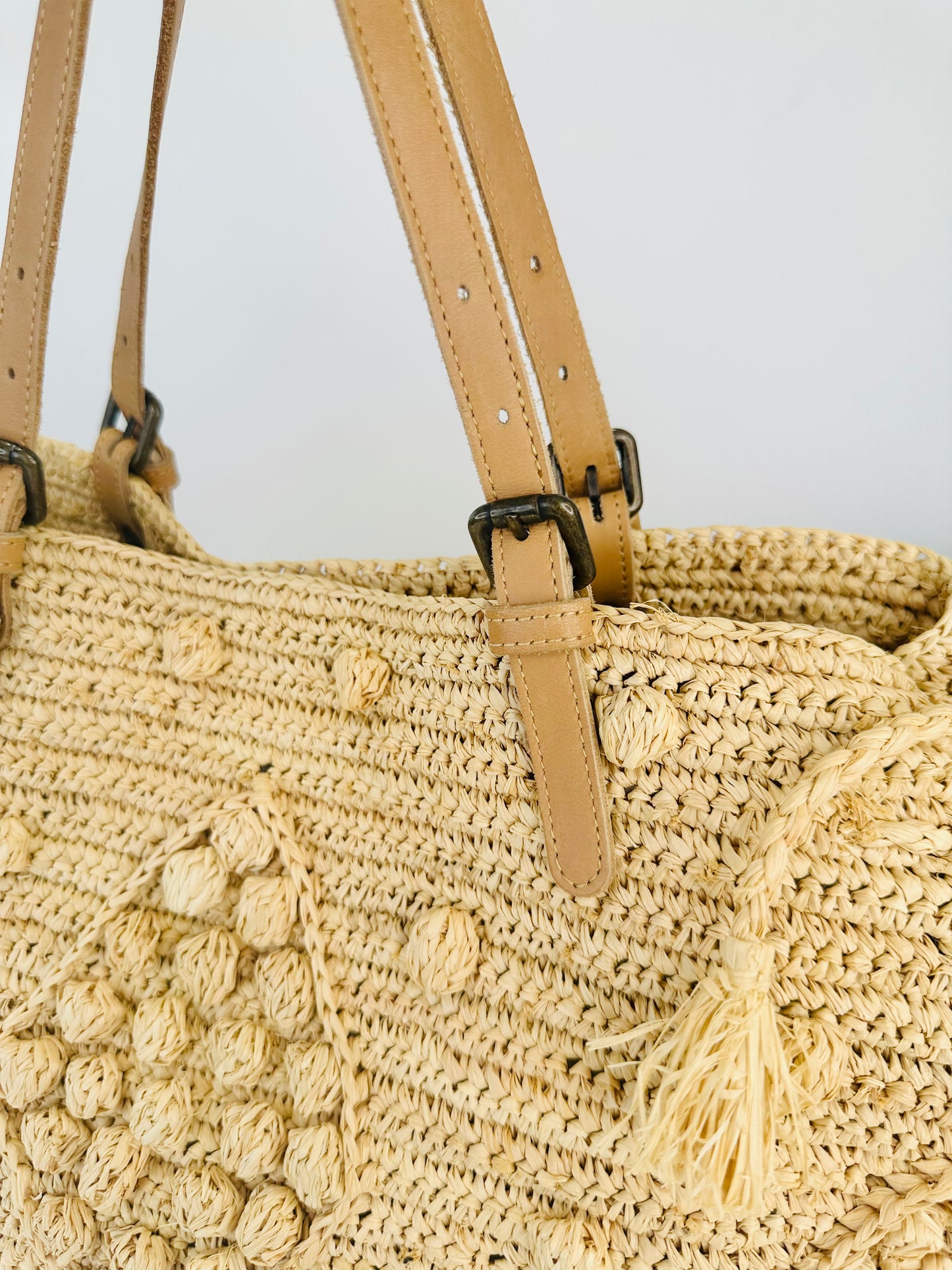 Raffia Basket Bag