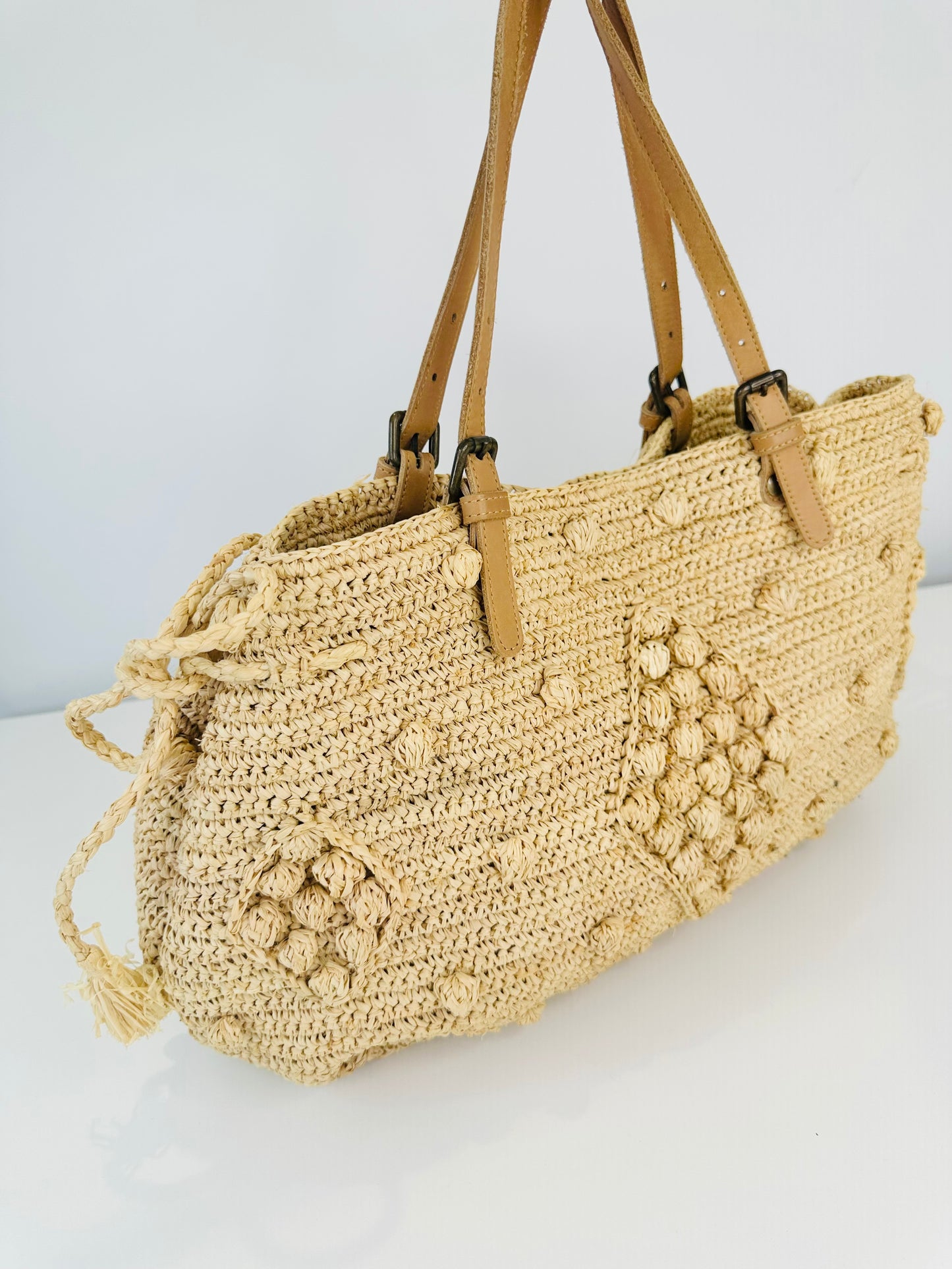 Raffia Basket Bag